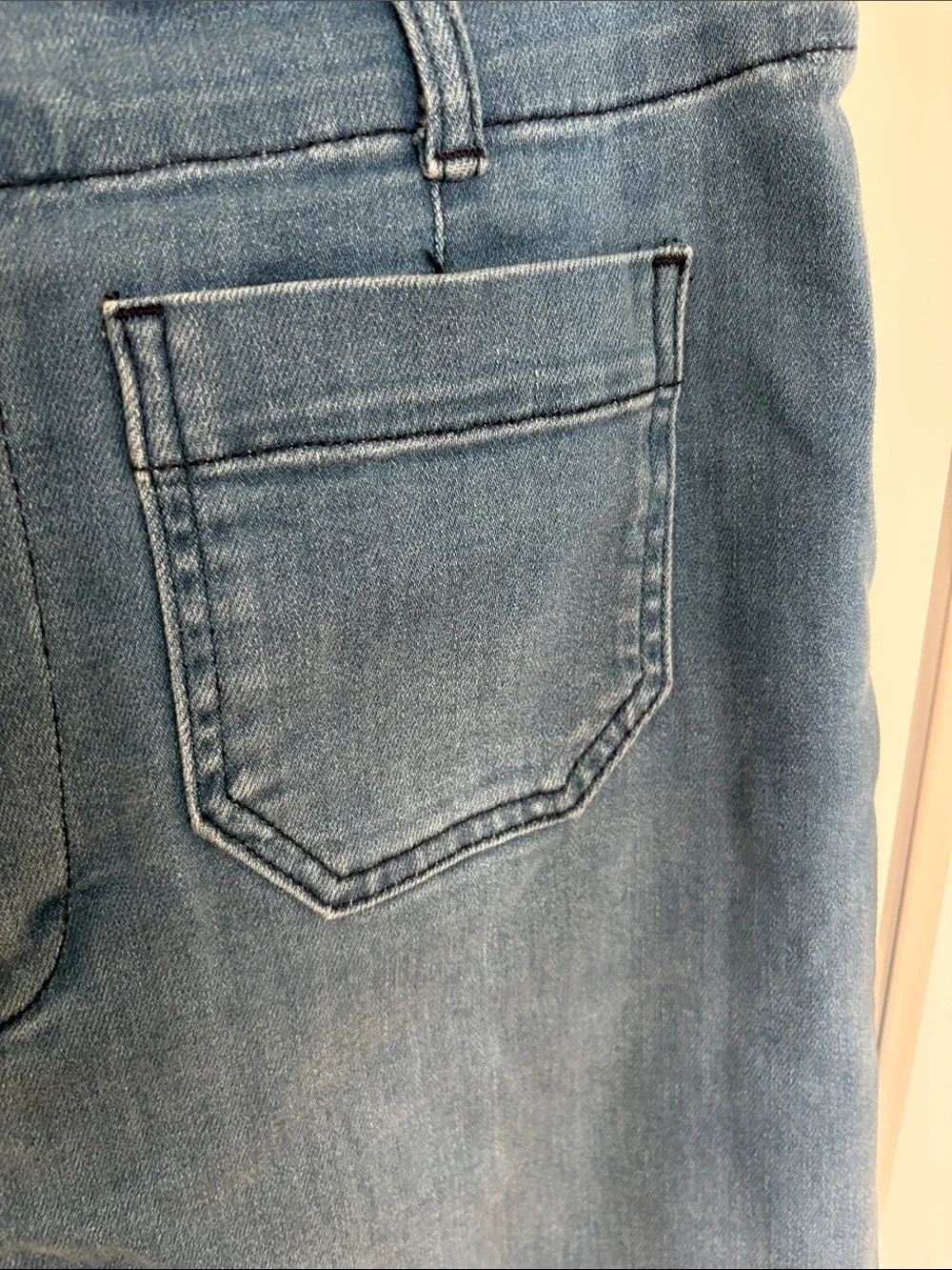 Pilcro and the Letterpress Relaxed Jeans in Blue